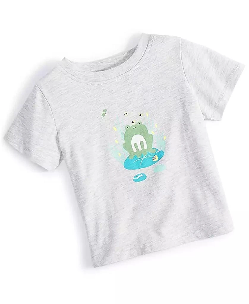 商品First Impressions|Baby Boys Happy Frog Graphic T-Shirt, Created for Macy's,价格¥15,第1张图片