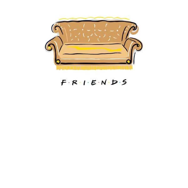 商品Original Hero|Friends Couch Women's T-Shirt - White,价格¥175,第2张图片详细描述