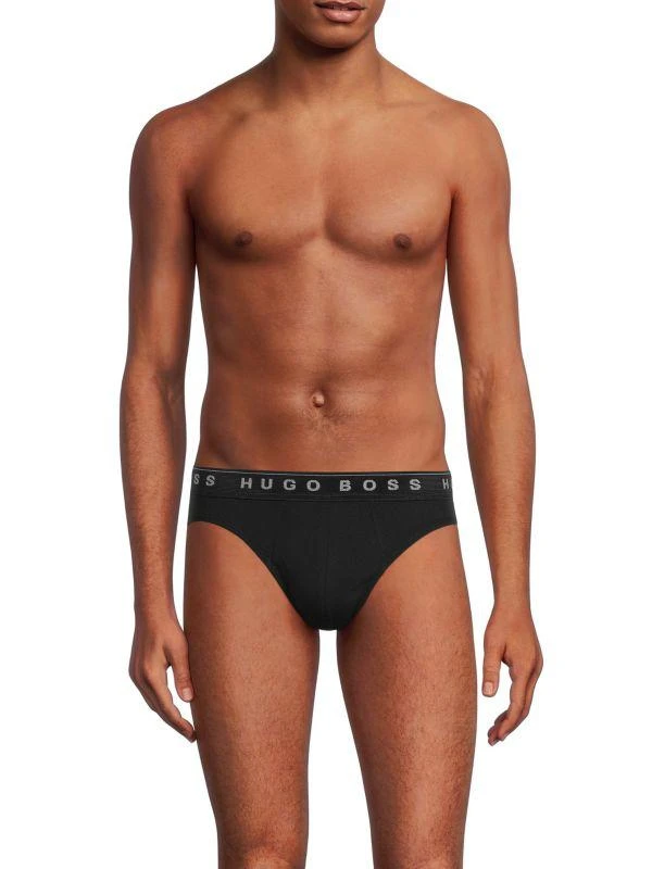 商品Hugo Boss|3-Pack Logo Briefs,价格¥129,第2张图片详细描述