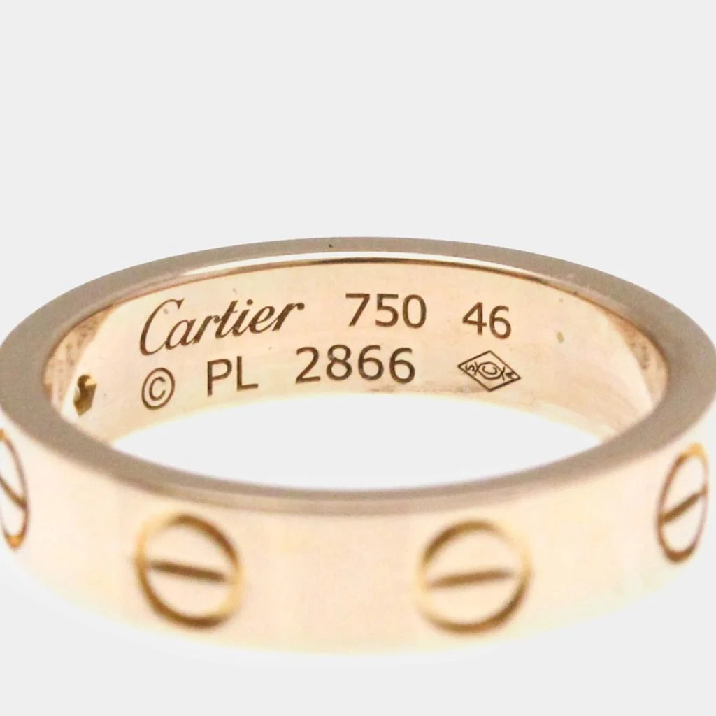 Cartier 18K Love Rose Gold, Diamond Ring EU 46 商品