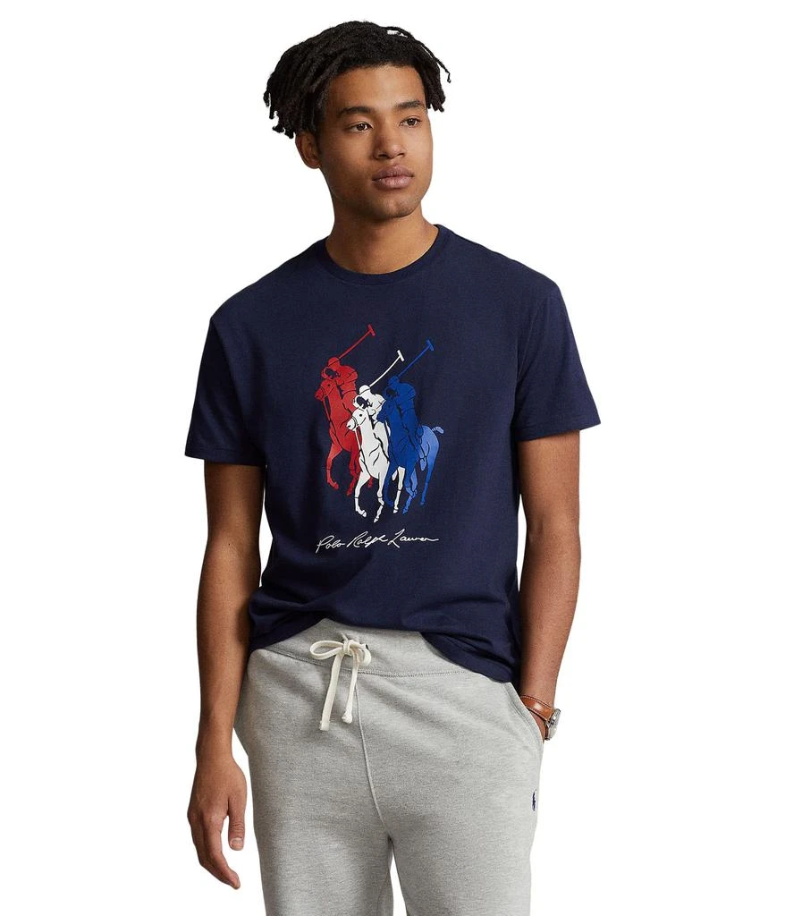 商品Ralph Lauren|Classic Fit Big Pony Jersey T-Shirt,价格¥430,第1张图片