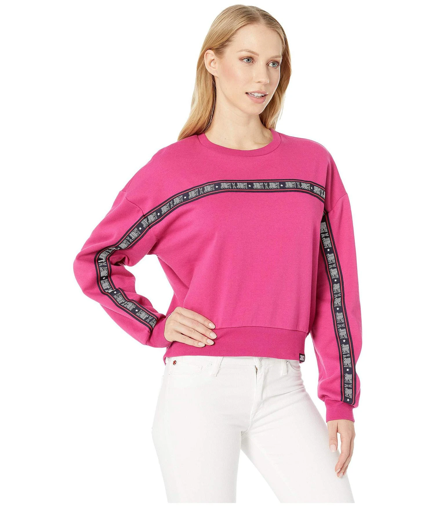 商品Juicy Couture|Fleece Juicy Tape 套头衫,价格¥236,第4张图片详细描述