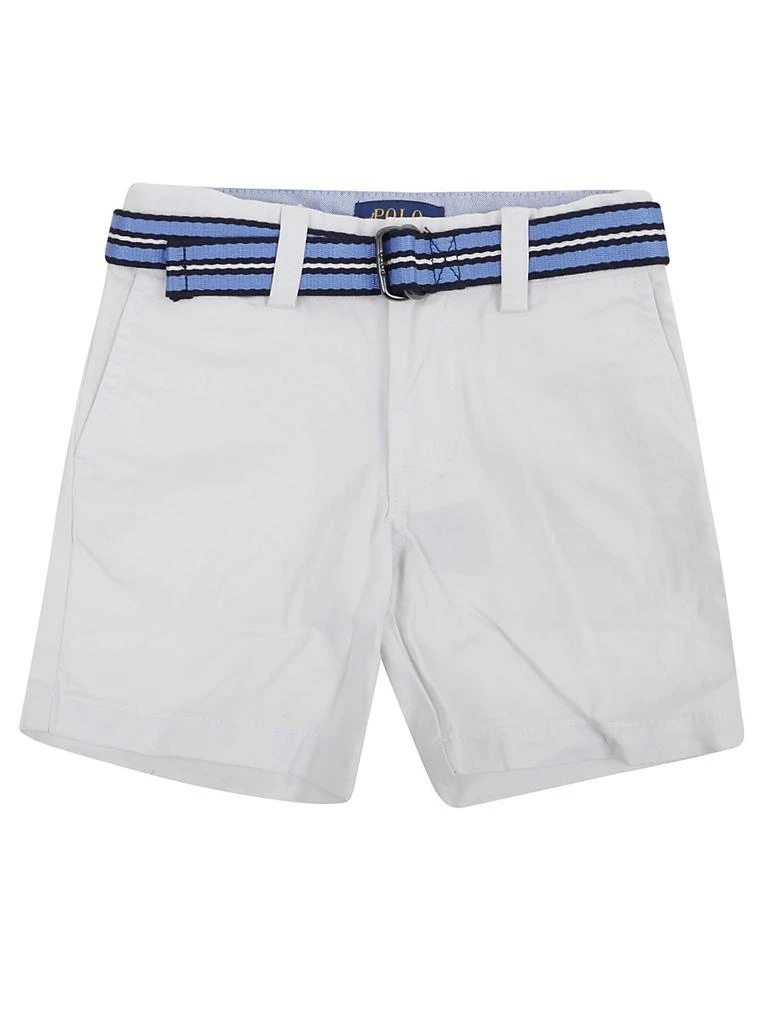 商品Ralph Lauren|Ralph Lauren Kids Logo Embroidered Belted Shorts,价格¥788,第1张图片