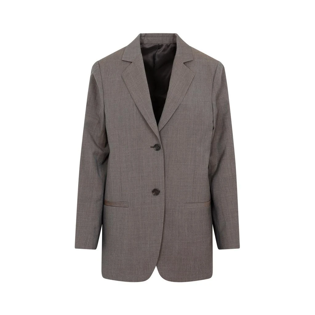 商品Totême|Totême Single-Breasted Buttoned Blazer,价格¥1934,第1张图片