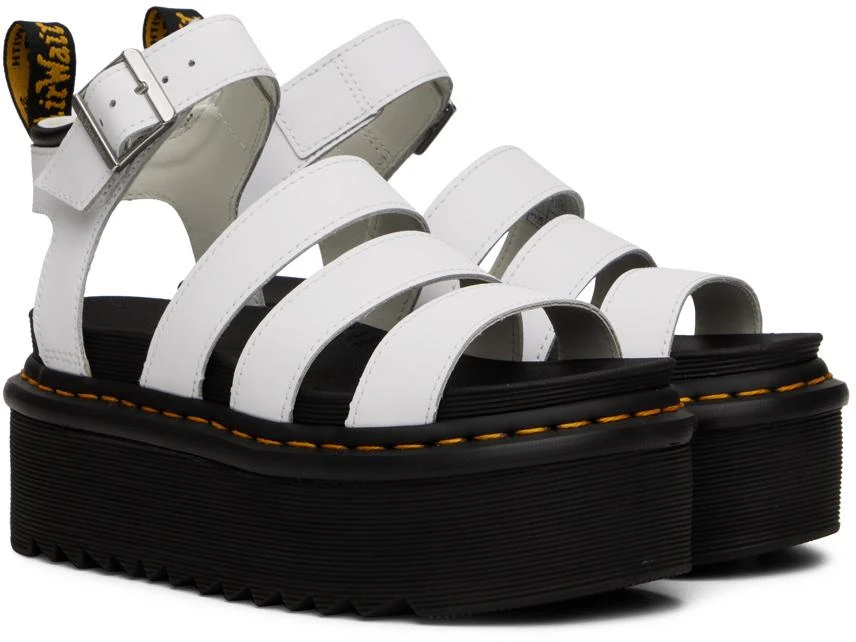 商品Dr. Martens|White Blaire Hydro Sandals,价格¥474,第4张图片详细描述