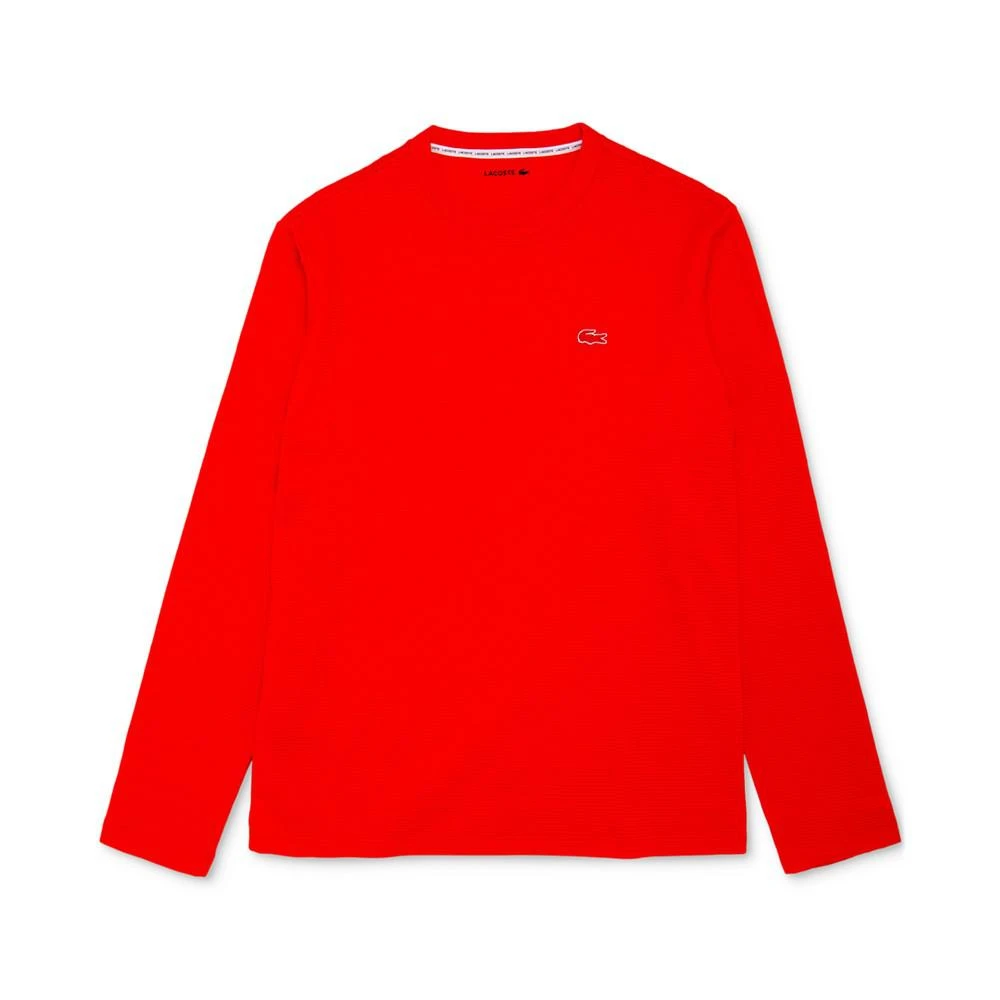 商品Lacoste|男士圆领棉质长袖 T 恤,价格¥165,第5张图片详细描述