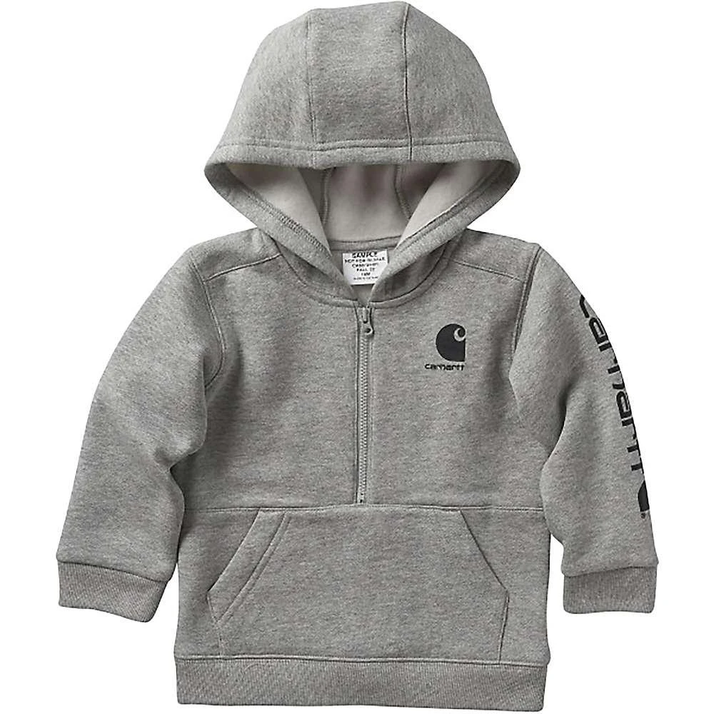 商品Carhartt|Carhartt Infant Boys' Half-Zip LS Sweatshirt,价格¥183,第2张图片详细描述