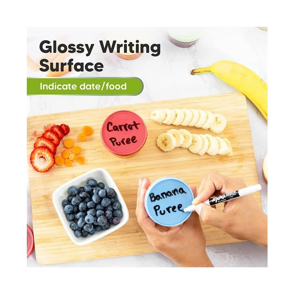 Boys and Girls Prep Jars Baby Food Storage Glass Container, Pack of 12 商品