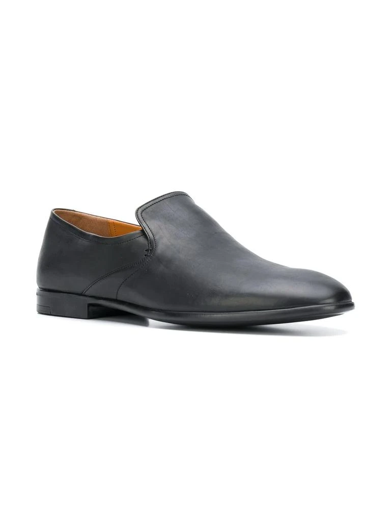 商品Bally|NEW Bally Furco Men's Black Plain Calf Leather Loafers,价格¥1417,第2张图片详细描述