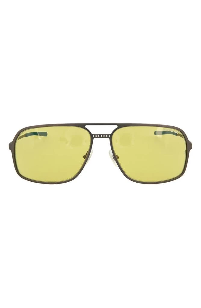 商品MontBlanc|62mm Core Sunglasses,价格¥743,第1张图片