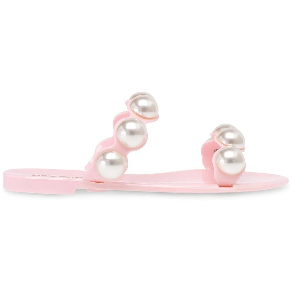 商品Steve Madden|Steve Madden Treats Women's Jelly Banded Pearl Embellished Slip On Sandals,价格¥177,第4张图片详细描述