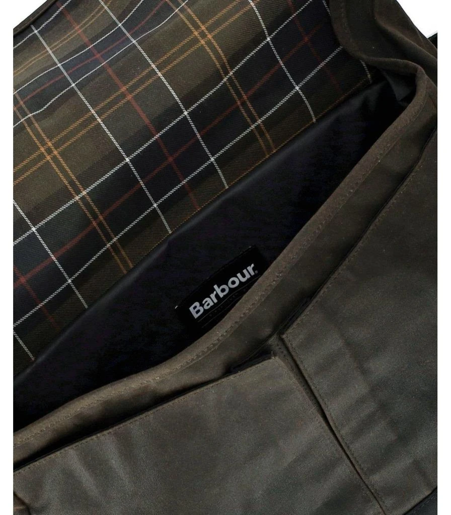 商品Barbour|Barbour Field Waxed Satchel Bag,价格¥2869,第4张图片详细描述