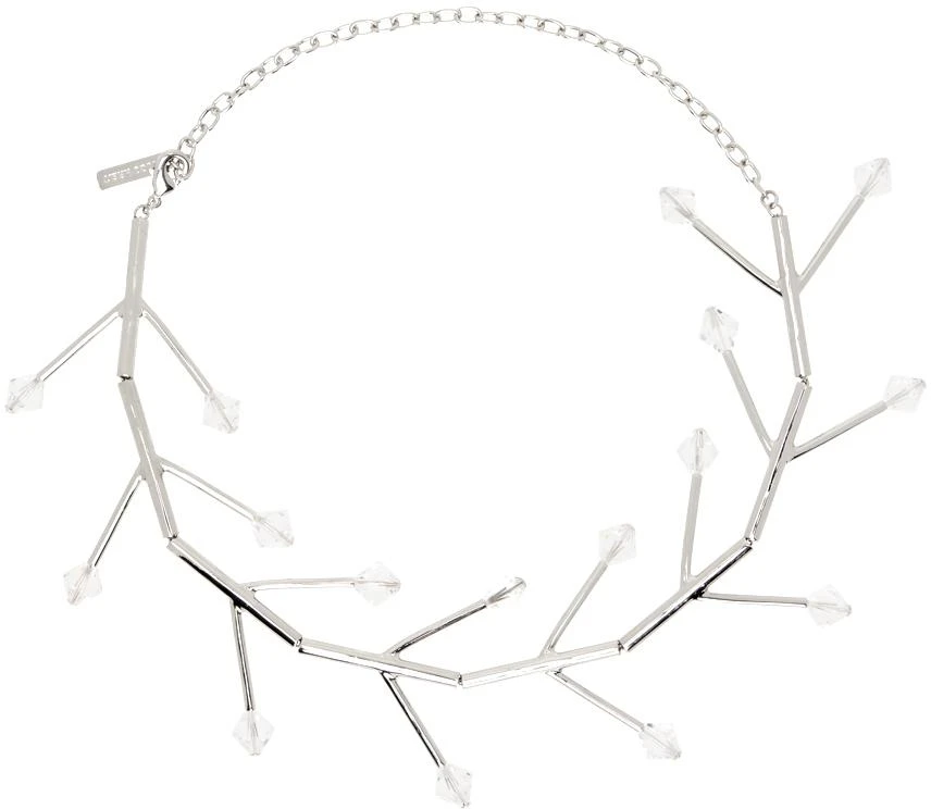 商品HUGO KREIT|Silver Wishbone Necklace,价格¥1514,第1张图片