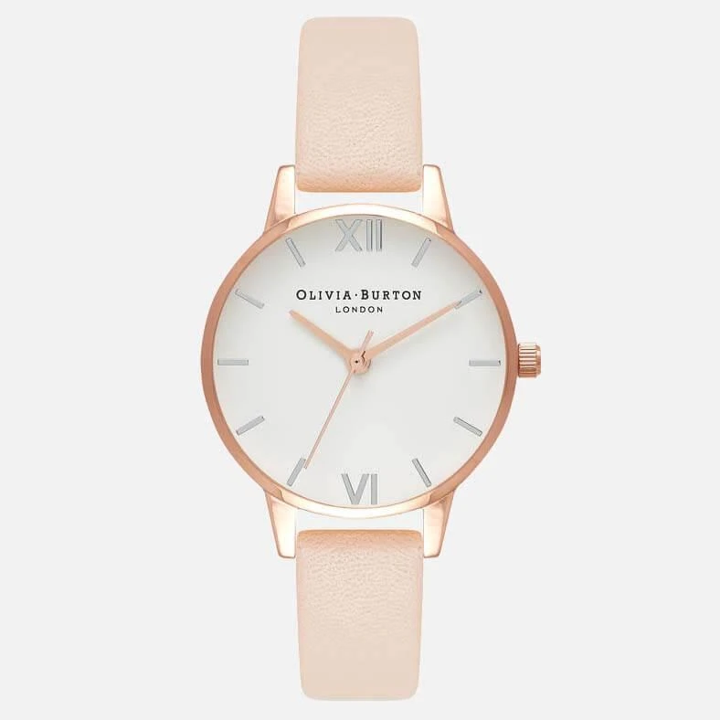 商品Olivia Burton|White Midi Dial 腕表,价格¥474,第1张图片