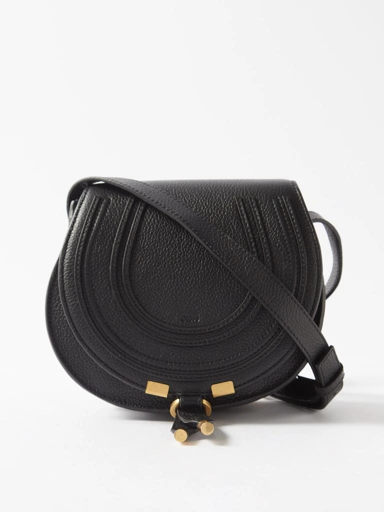 商品Chloé|Marcie mini leather cross-body bag,价格¥10207,第3张图片详细描述