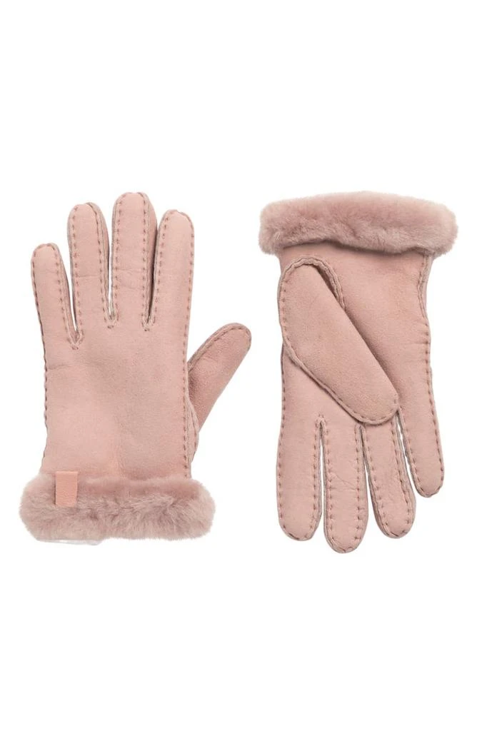 商品UGG|Genuine Dyed Shearling Water Resistant Shorty Gloves,价格¥600,第1张图片