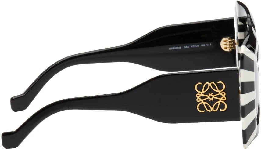 商品Loewe|Black Oversized Sunglasses,价格¥3321,第2张图片详细描述