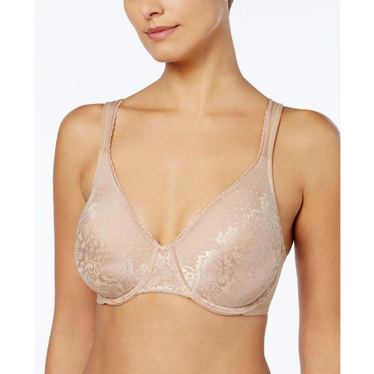 商品Vanity Fair|Exquisitely You Lift Shape Full-Figure Lace Bra 76093,价格¥111,第5张图片详细描述
