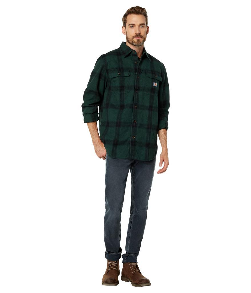 商品Carhartt|Loose Fit Heavyweight Flannel Long Sleeve Plaid Shirt,价格¥366,第6张图片详细描述