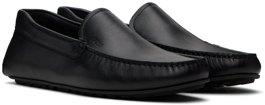 商品Hugo Boss|Black Embossed Loafers,价格¥1232,第4张图片详细描述