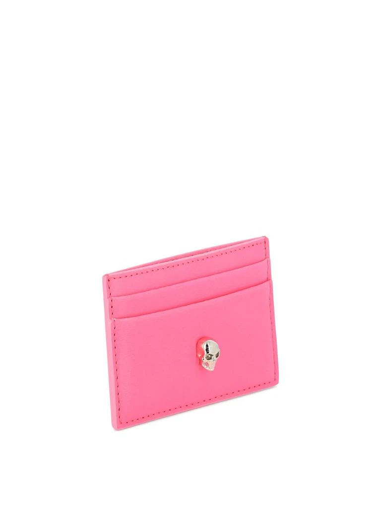 商品Alexander McQueen|Skull Wallets & Card Holders Pink,价格¥1087,第2张图片详细描述