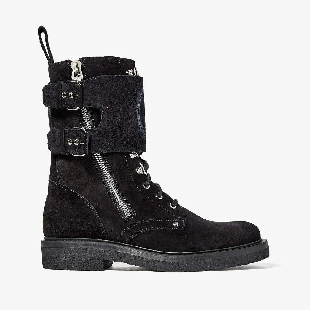 商品Balmain|Nick Suede Ranger Boot,价格¥5501,第1张图片