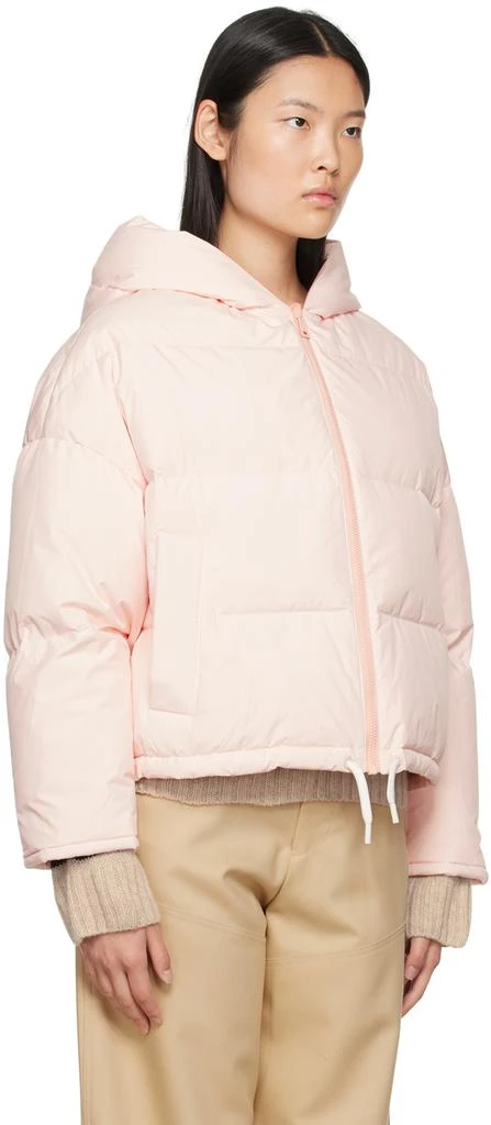 商品Yves Salomon|Pink Reversible Down Jacket,价格¥1799,第2张图片详细描述