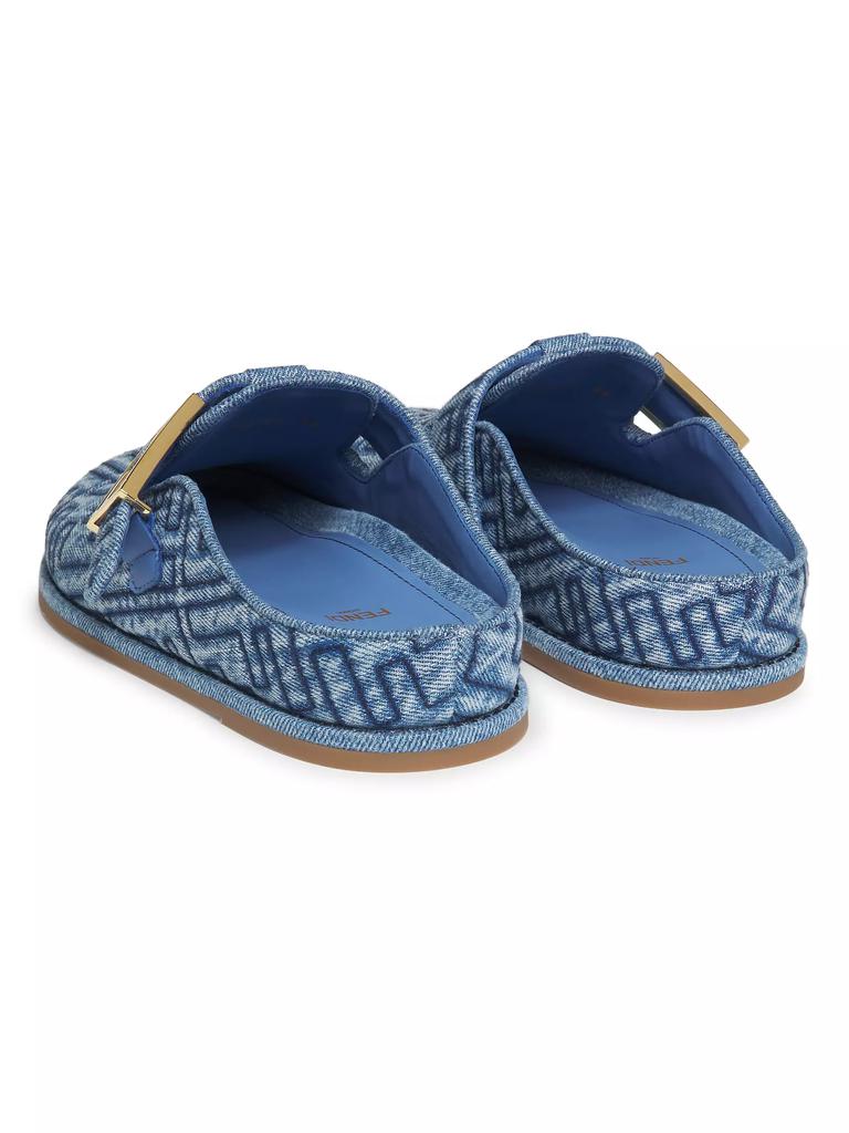 【関税＆送料込み】Fendi Slippers Fendi Shearling FF Logo Slippers | eBay