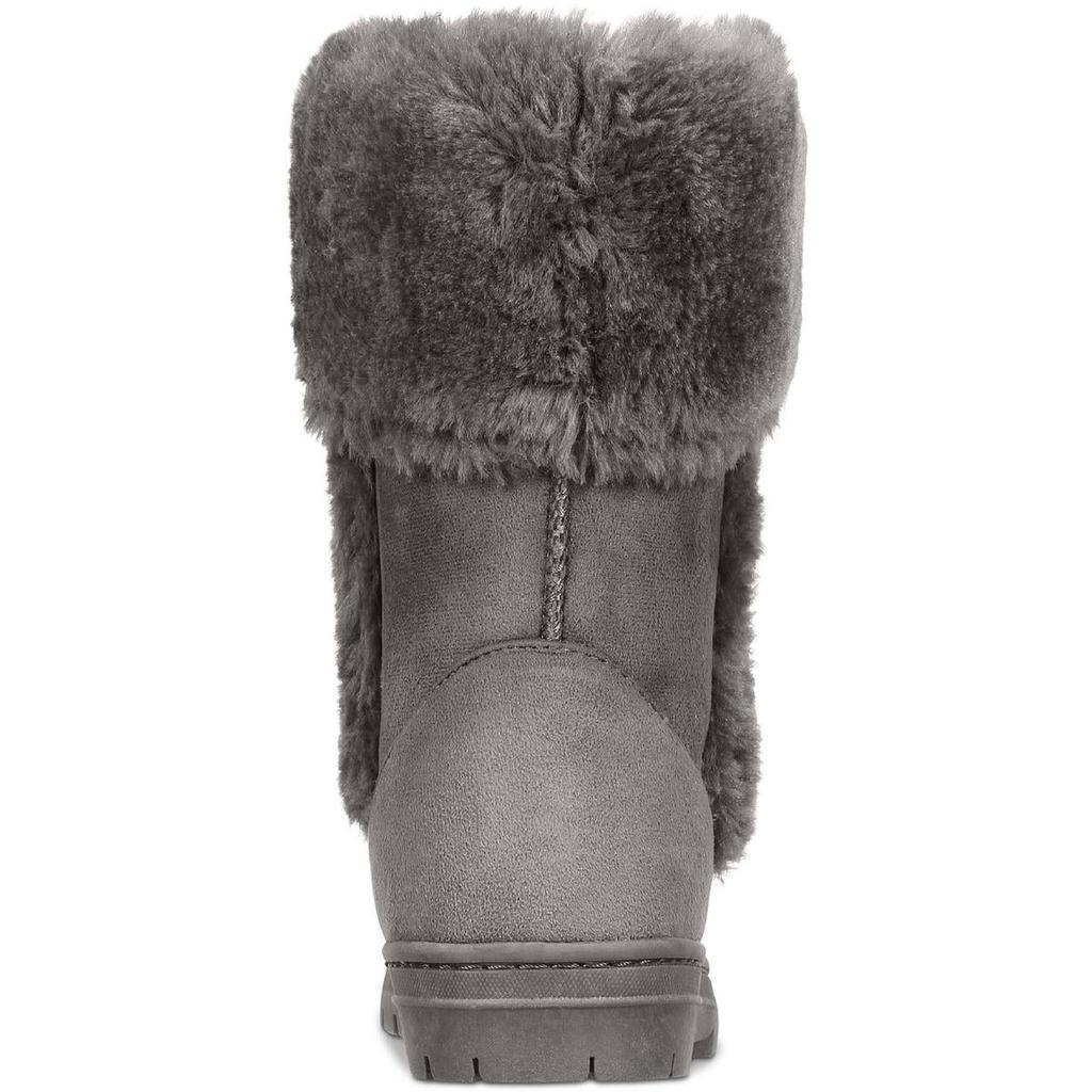 商品Style & Co|Style & Co. Womens Witty Faux Suede Cold Weather Winter & Snow Boots,价格¥252,第5张图片详细描述