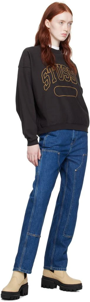商品STUSSY|黑色 Varsity Oversized 套头衫,价格¥1232,第4张图片详细描述