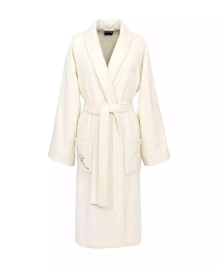 商品Boss Home|Almond Flowers Woman's Cotton Shawl Collar Bathrobe,价格¥1436,第1张图片