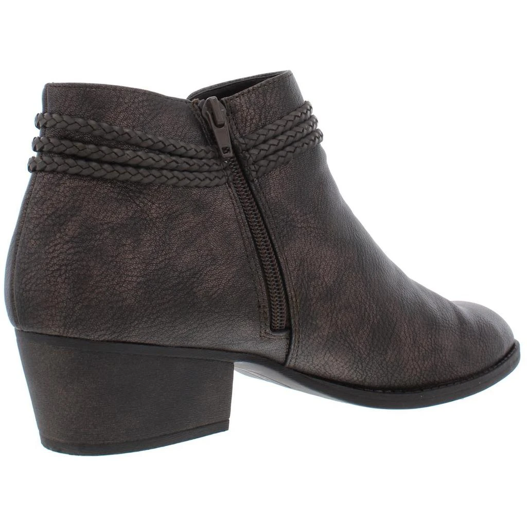 商品Style & Co|Style & Co. Womens Fellicity Faux Leather Ankle Booties,价格¥107,第5张图片详细描述