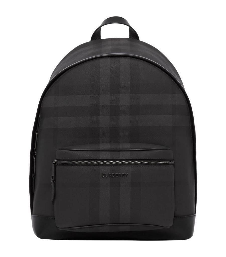 商品Burberry|London Check Backpack,价格¥9366,第1张图片