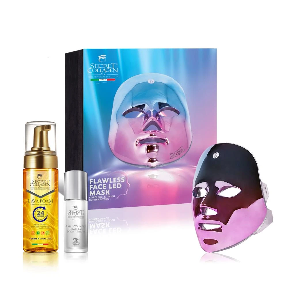 商品Secret Collagen|Nighty Refresh Eye Set w/ Cordless LED Face Therapy Mask,价格¥1025,第1张图片