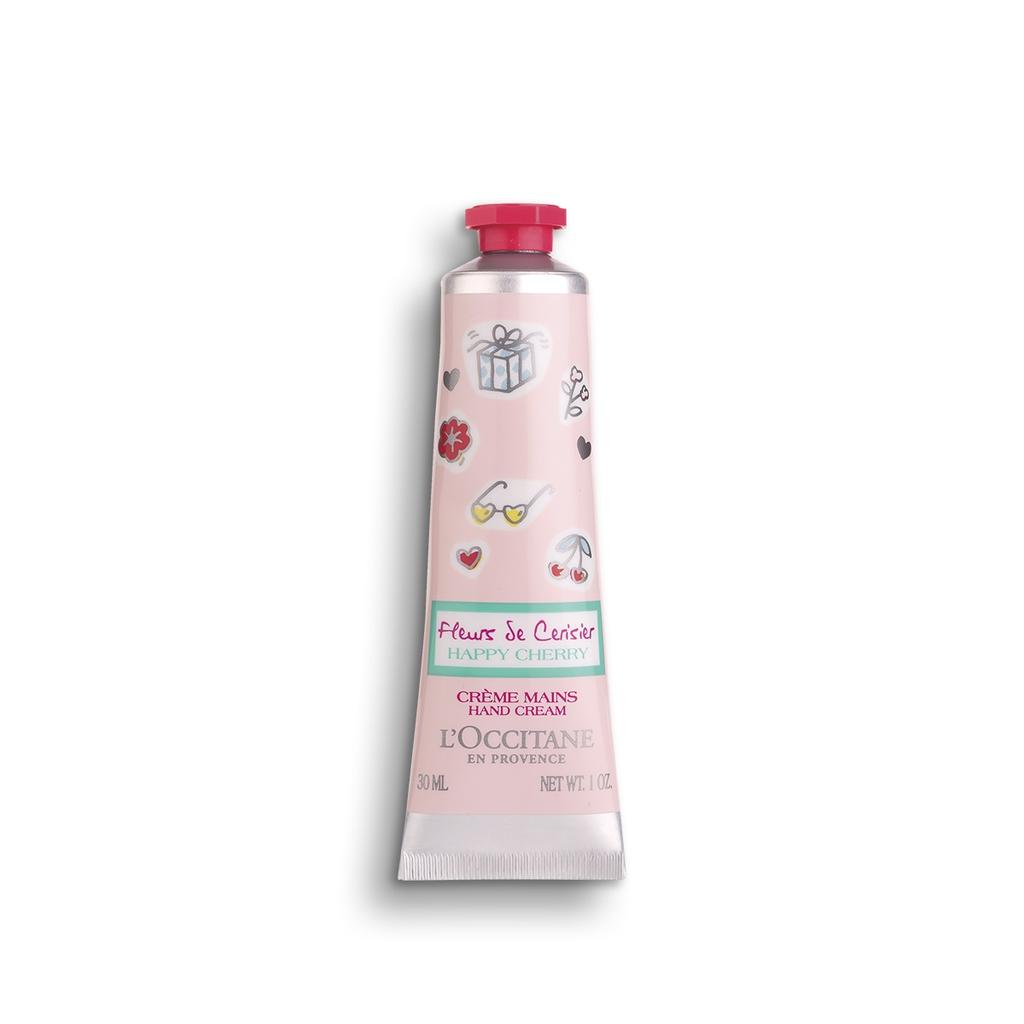 商品 Loccitane Fleurs de Cerisier Happy Cherry Hand Cream 1 oz Skin Care 3253581662830 图