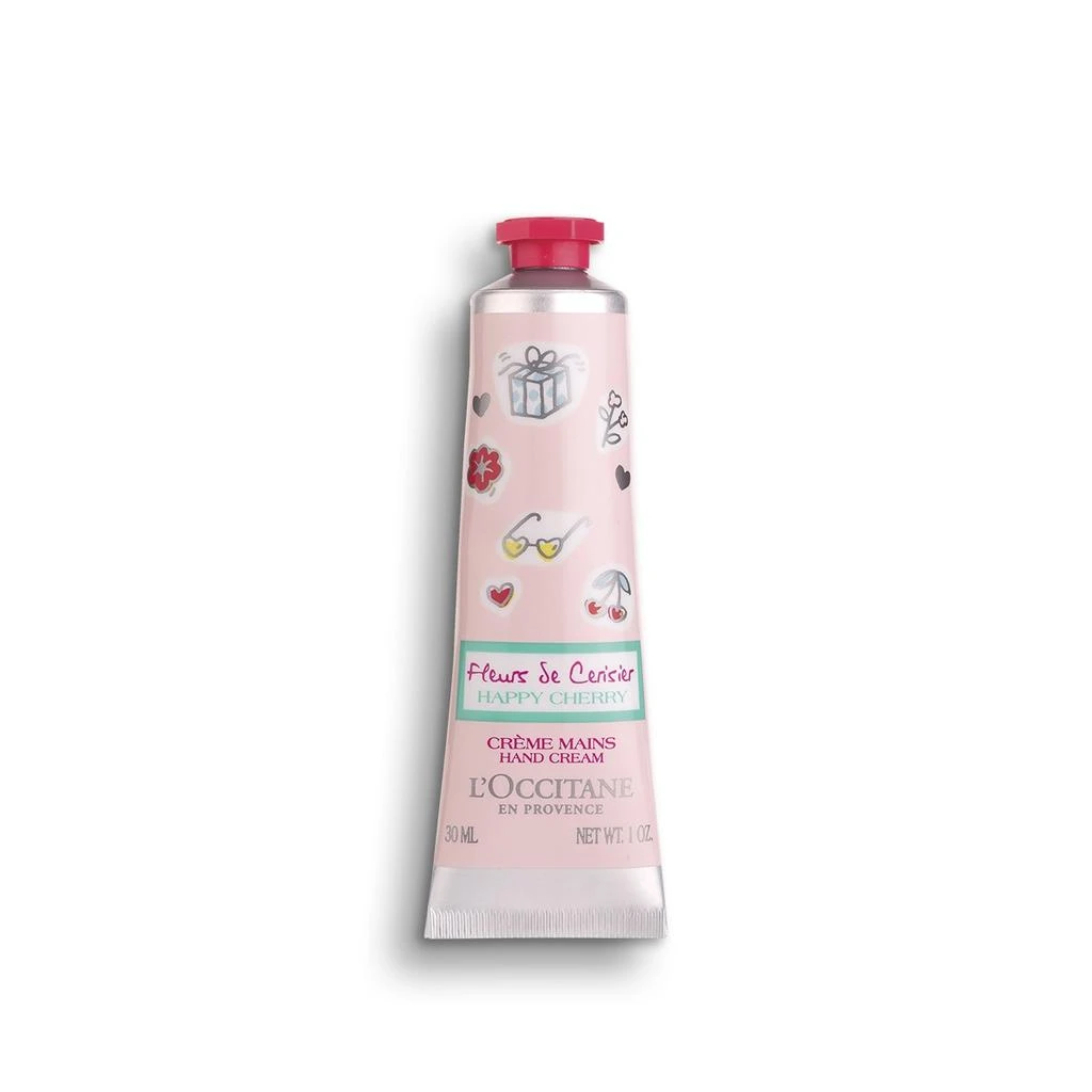 商品L'Occitane|Loccitane Fleurs de Cerisier Happy Cherry Hand Cream 1 oz Skin Care 3253581662830,价格¥25,第1张图片