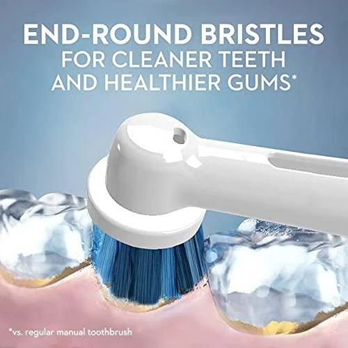 商品Oral-B|Genuine Original Oral-B Braun Precision Clean Replacement Rechargeable Toothbrush Heads (10 Count) - International Version, German Packaging,价格¥253,第5张图片详细描述