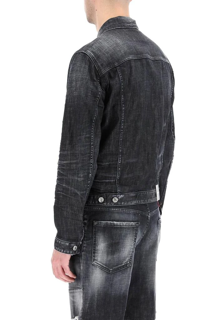 商品DSQUARED2|DAN DENIM JACKET,价格¥2060,第4张图片详细描述