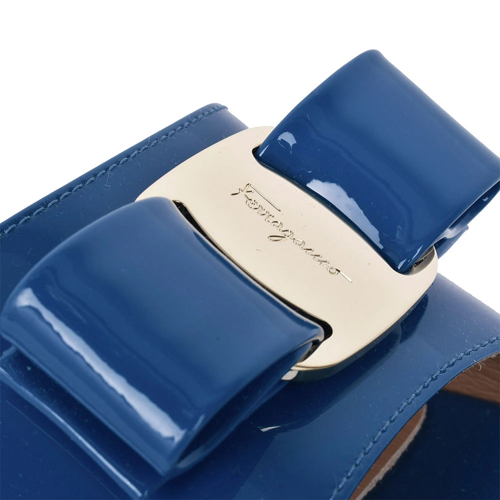 Salvatore Ferragamo 菲拉格慕 女士露趾高跟拖鞋 0709025 商品