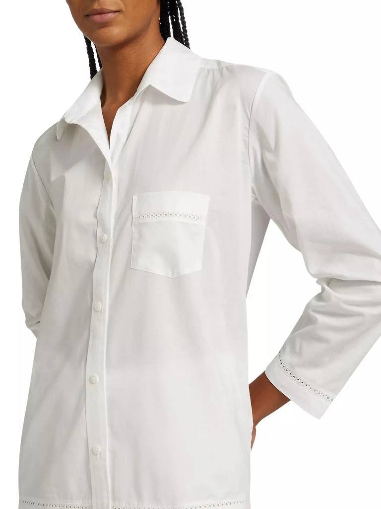 Egyptian Cotton Long-Sleeve Pajamas 商品