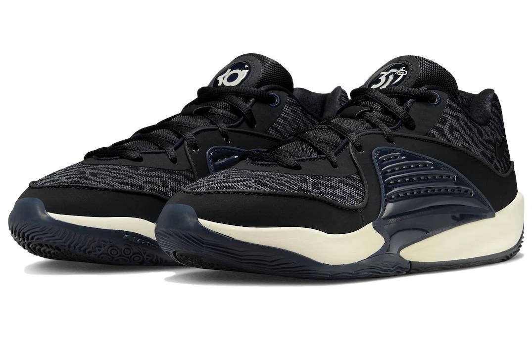 商品[国内直发] NIKE|KD 16 \"Boardroom\" 舒适气质百搭 低帮 篮球鞋 男款 黑色,价格¥843,第4张图片详细描述