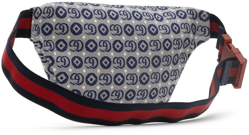 商品Gucci|Kids Navy Star Belt Bag,价格¥4103,第3张图片详细描述