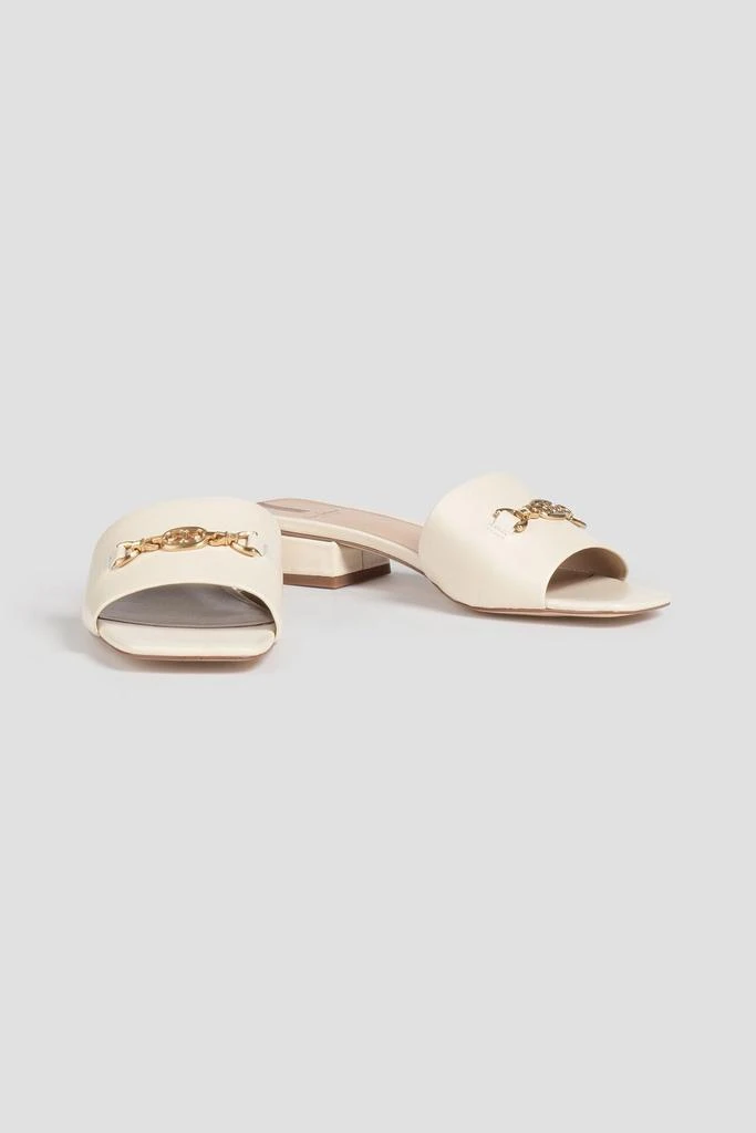 商品Sam Edelman|Embellished leather mules,价格¥578,第2张图片详细描述