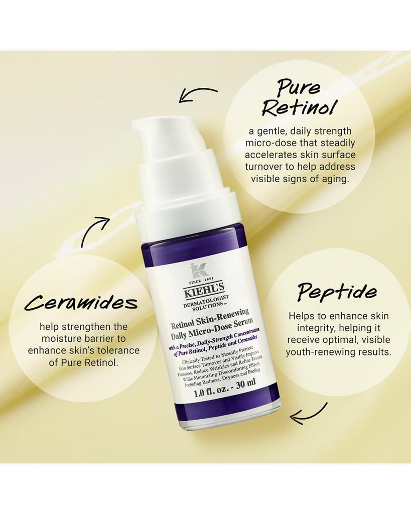 商品Kiehl's|Micro-Dose Anti-Aging Retinol Serum with Ceramides and Peptide,价格¥643,第5张图片详细描述