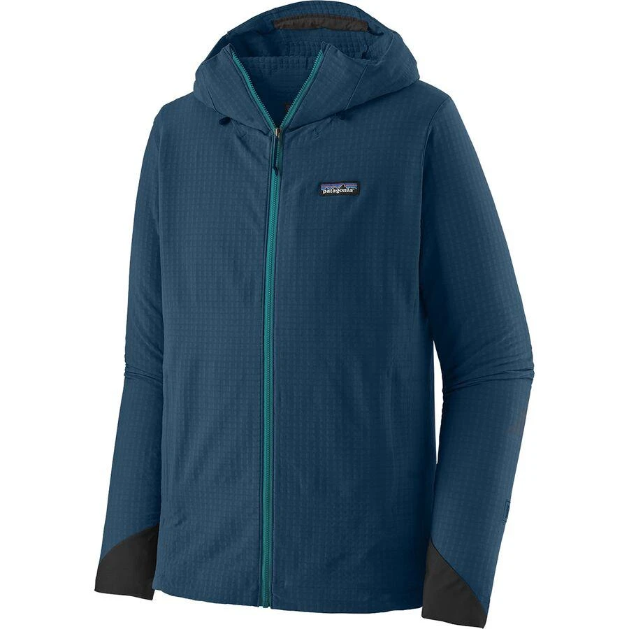 商品Patagonia|R1 TechFace Hooded Fleece Jacket - Men's,价��格¥1080,第1张图片详细描述