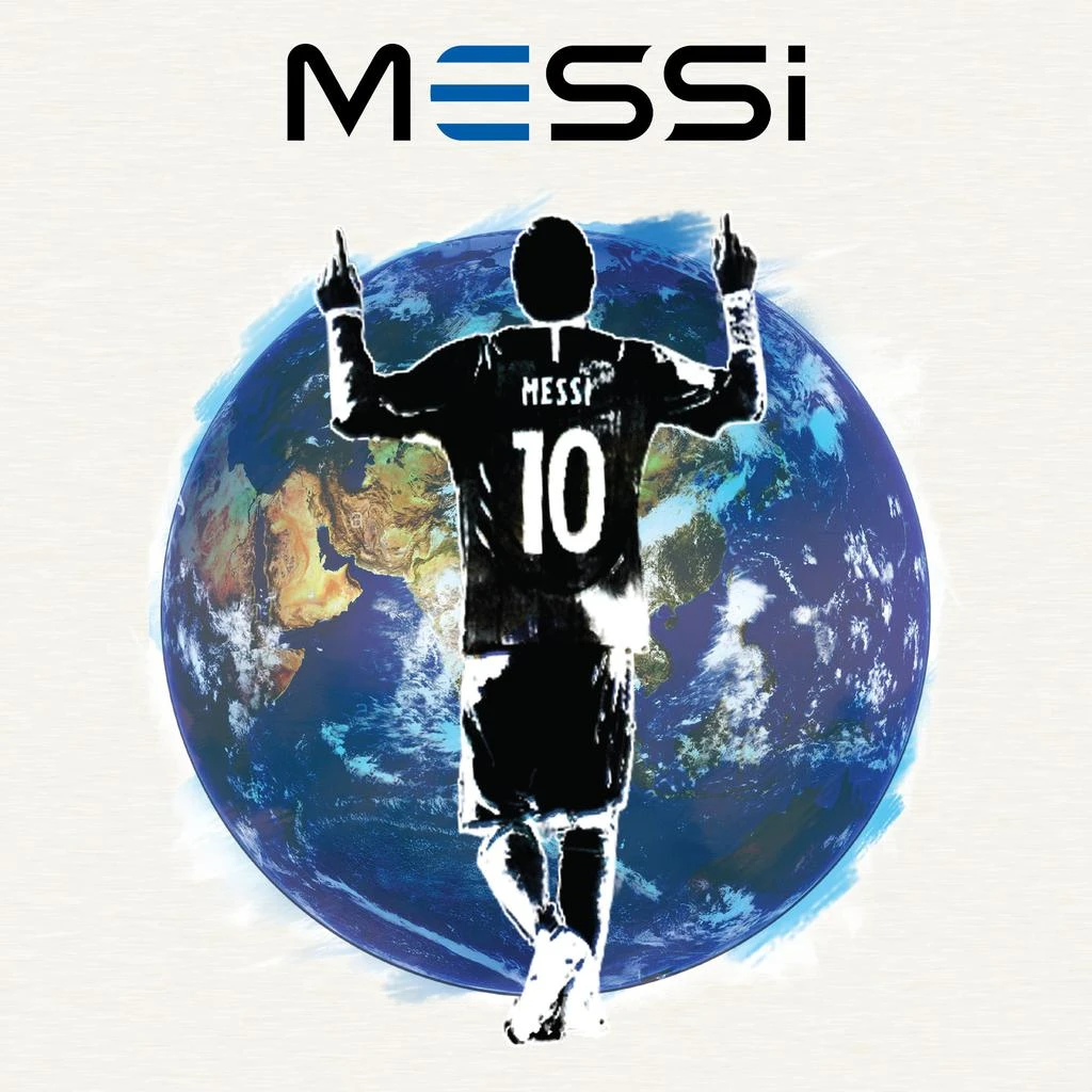 WORLD MESSI SILHOUETTE T-SHIRT 商品