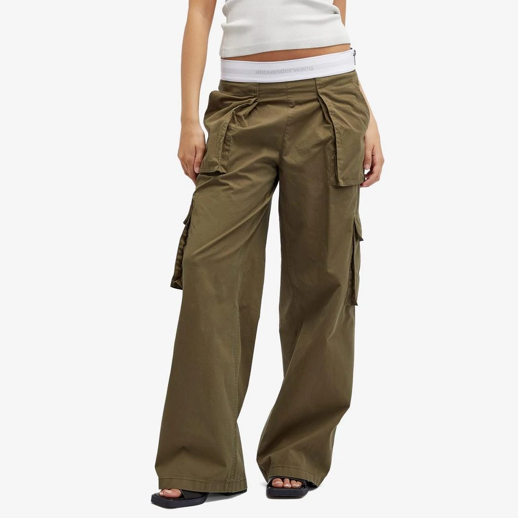 商品Alexander Wang|Alexander Wang Mid Rise Cargo Rave Pants,价格¥2450,第2张图片详细描述