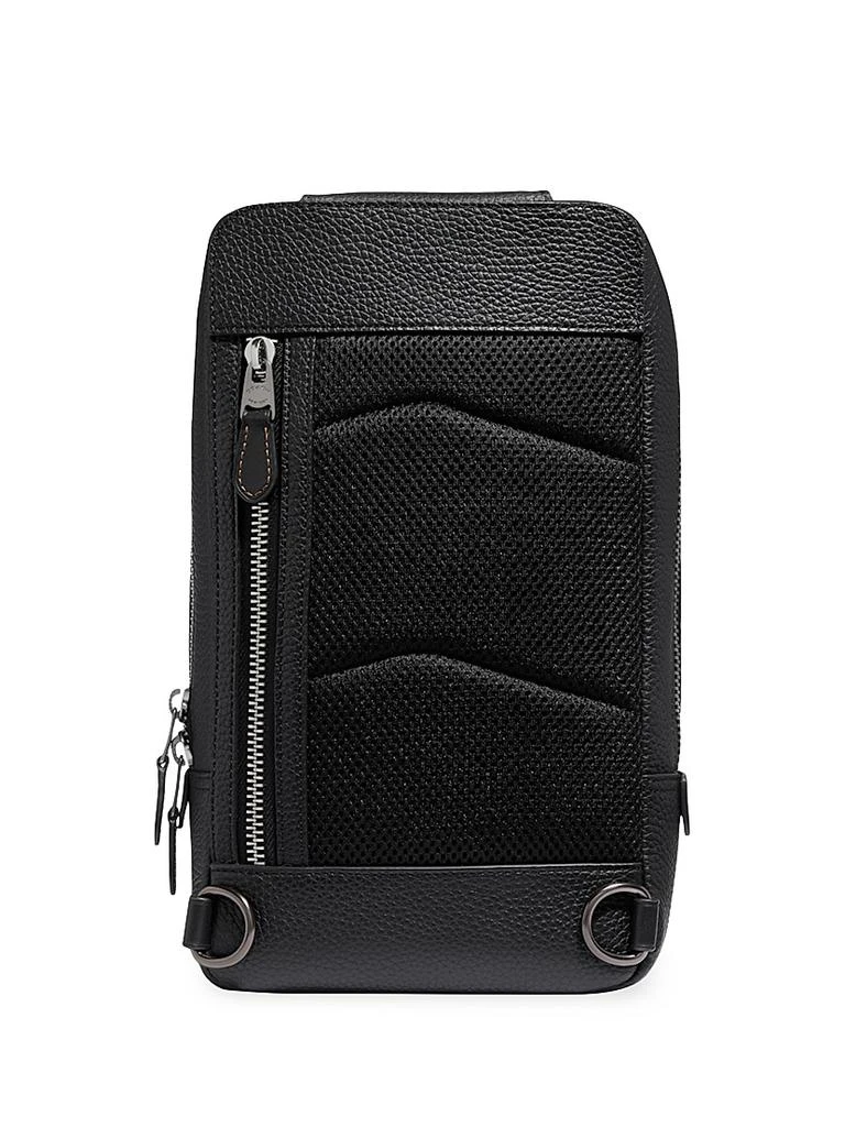 商品Coach|Leather Gotham Pack,价格¥2950,第4张图片详细描述