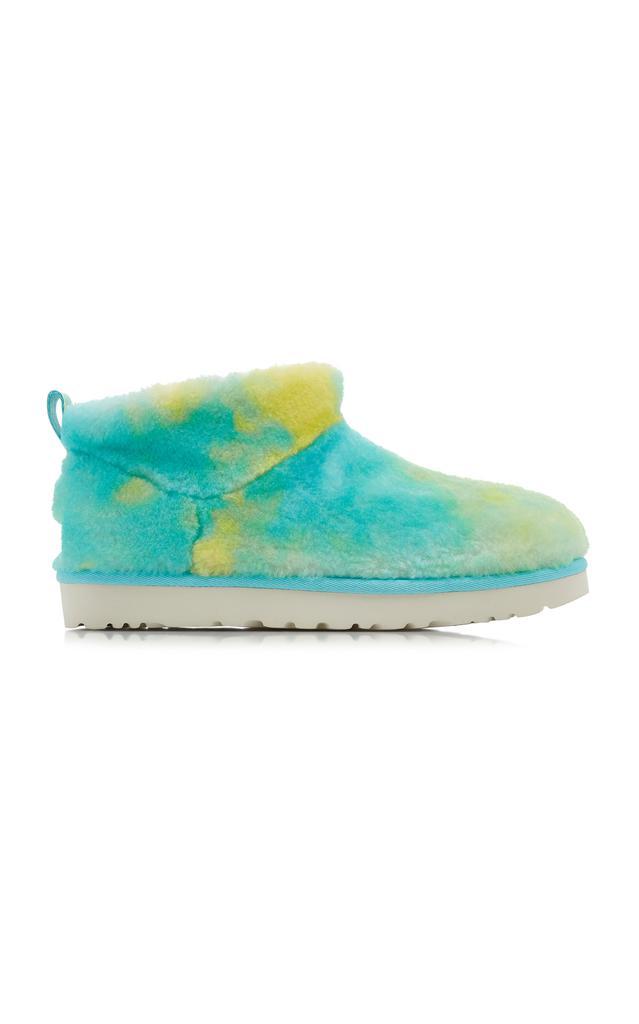 商品UGG|UGG - Women's x Tschabalala Self Classic Shearling Ultra Mini Boots - Blue - Moda Operandi,价格¥560,第1张图片