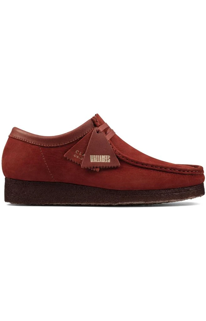 商品Clarks|(26162550) Wallabee Shoes - Burgundy Nubuck ,价格¥551,第1张图片